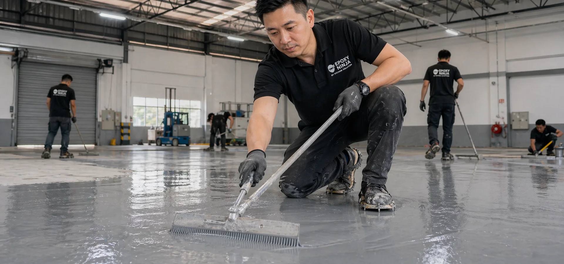 Industrial flooring in Johor Bahru