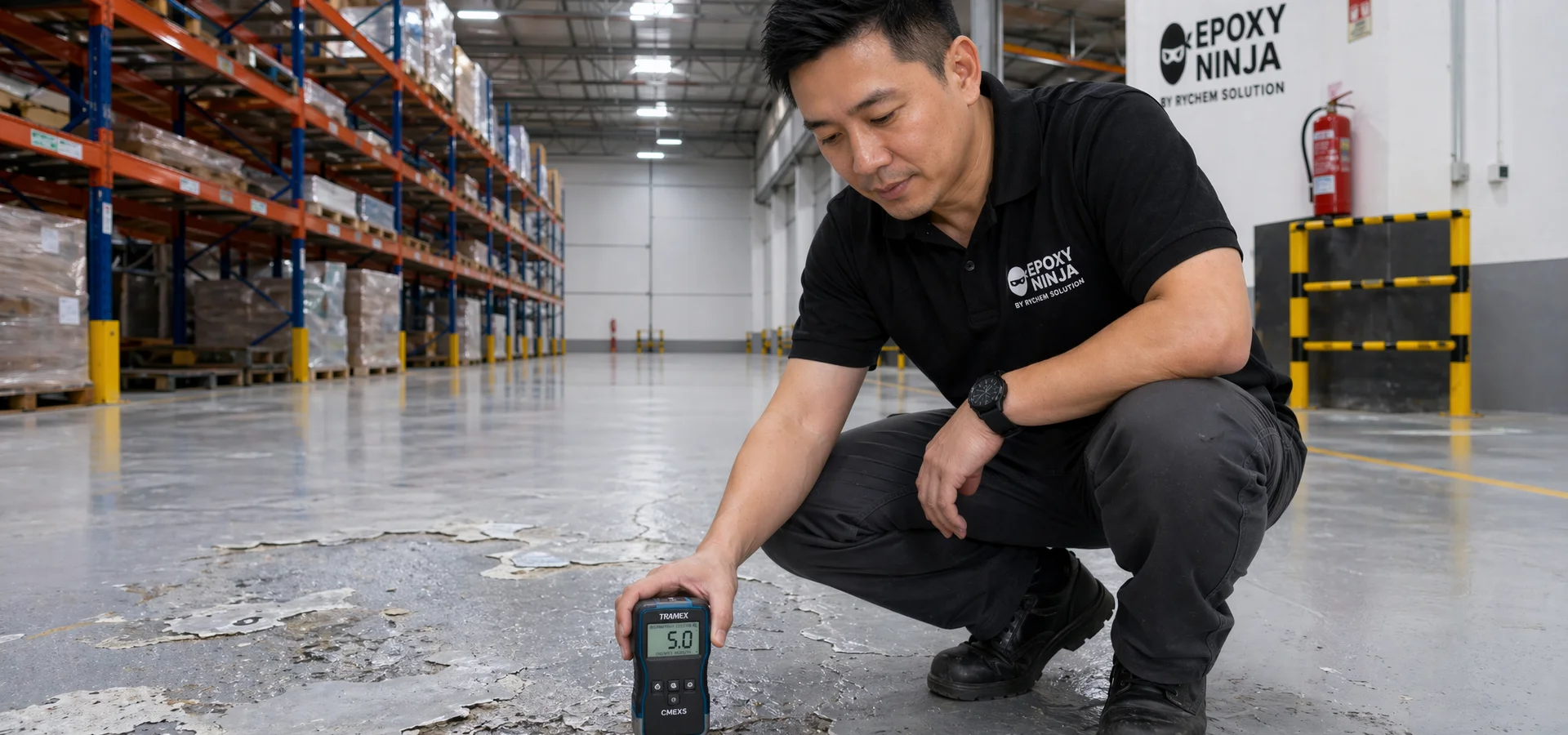 Industrial flooring in Skudai