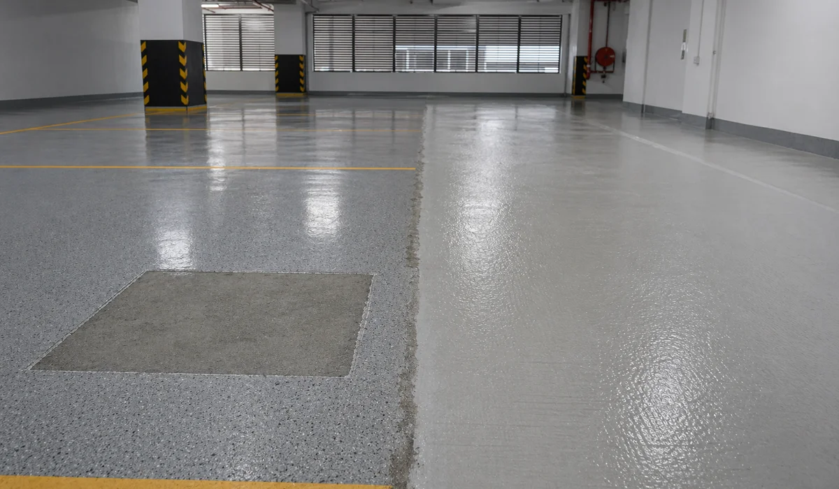 Spot repair vs full remediation on industrial factory floor